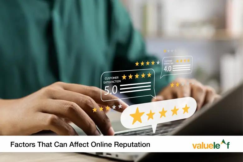 factors affecting online reputation